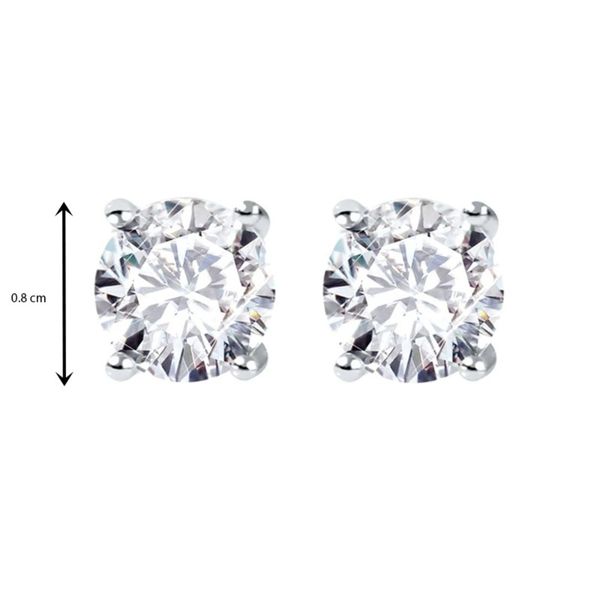 گوشواره نگینی میخی - Gosh 037