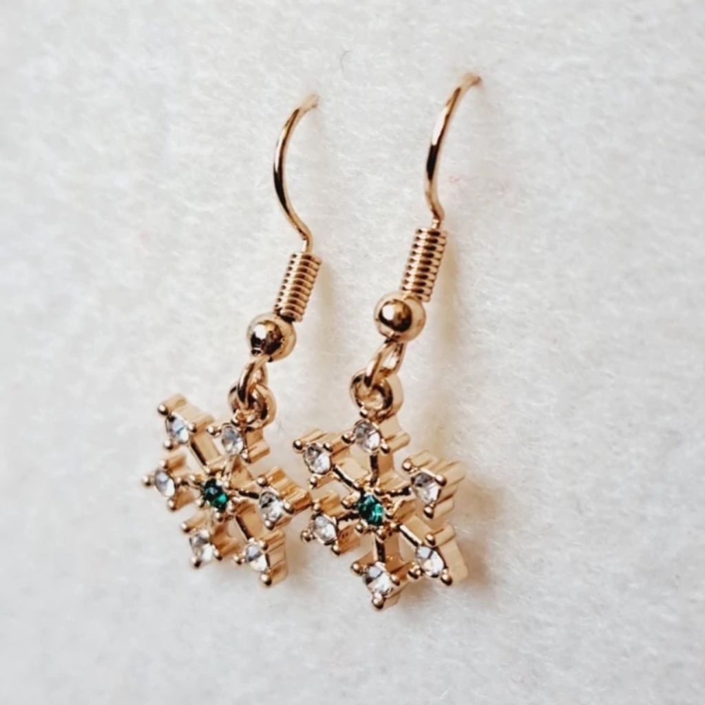 خرید اینترنتی گوشواره طرح دانه برف - Gosh - 038