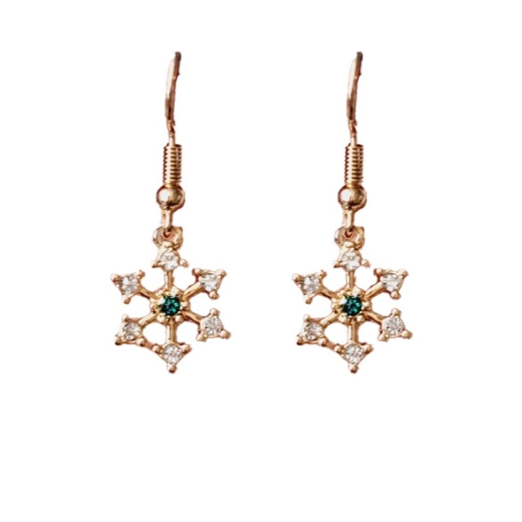 خرید انلاین گوشواره طرح دانه برف - Gosh - 038