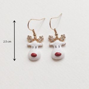 مشخصات گوشواره گوزن طرح کریسمس - Gosh 041