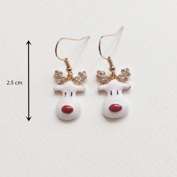 گوشواره گوزن طرح کریسمس - Gosh 041