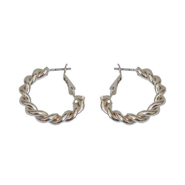 گوشواره حلقه ای مارپیچ - Gosh - 044