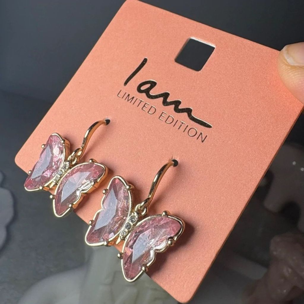 قیمت گوشواره آویز طرح پروانه - Gosh - 046