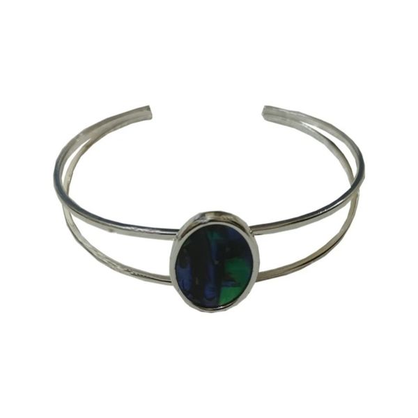 دستبند النگویی سنگ رنگی - Dastband - 001