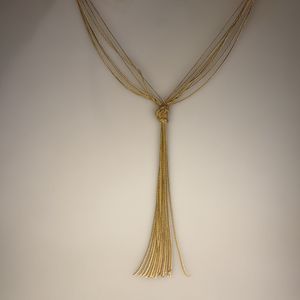 مشخصات گردنبد زنجیری طرح گره ای - Gardan - 001