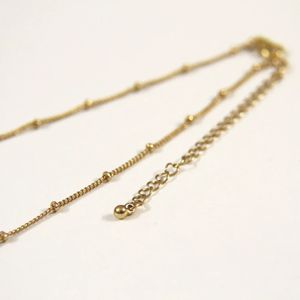 خرید آنلاین گردنبند با پلاک حرف ام - Gardan - 002