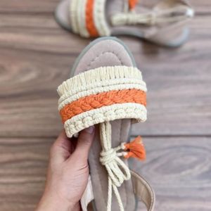 فروش اینترنتی صندل مکرومه مدل گیس بافت