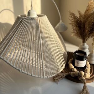مشخصات لوستر مکرومه بافی مدل دیلا