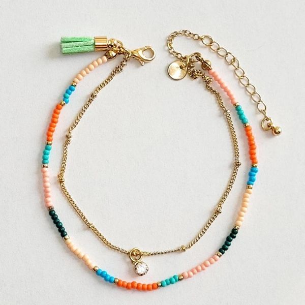 پابند دخترانه رنگی - Paband - 001