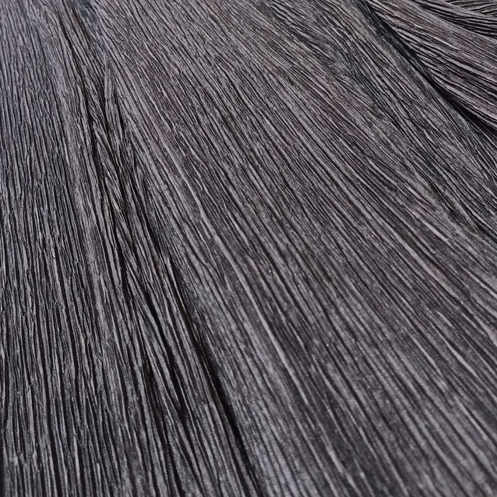 خرید آنلاین پارچه پلیسه مشکی ریز