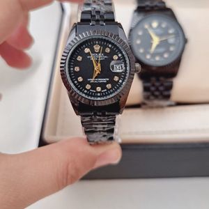 فروش اینترنتی ⏳ ست ساعت رولکس – بند استیل مشکی