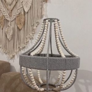 لوستر‌مکرومه بافی مدل شاروین