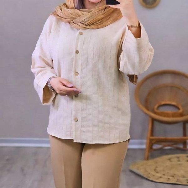 شومیز مانتویی شیک