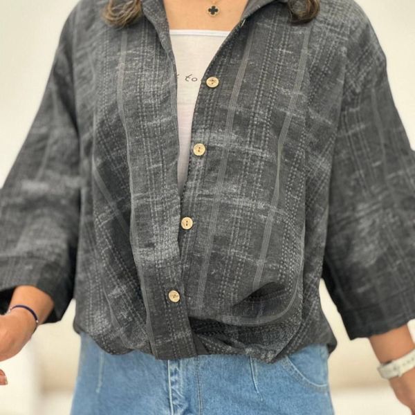 شومیز گره سر خود