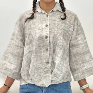 قیمت ارزان شومیز گره سر خود