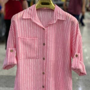 مشخصات شومیز استین‌گت‌دار راه راه