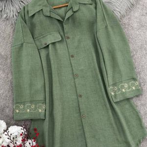 مانتو مچ گلدوزی