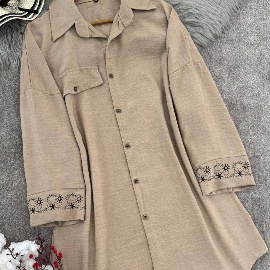 مشخصات مانتو مچ گلدوزی