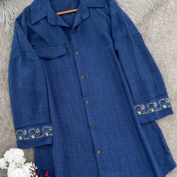 مانتو مچ گلدوزی