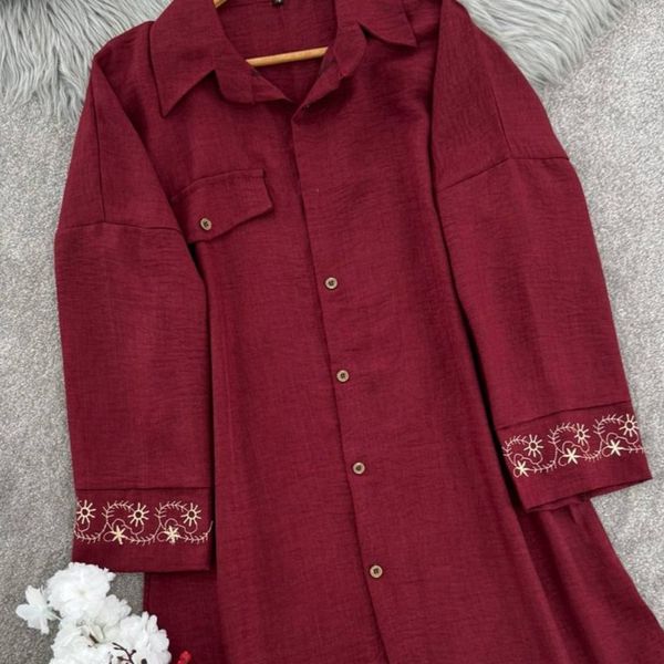 مانتو مچ گلدوزی