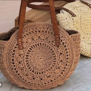 خرید انلاین کیف رافیا قلاب بافی شده