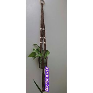 گل اویز مکرومه بافی طرح رونیا