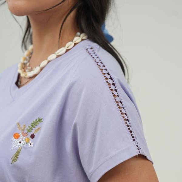 تیشرت سرشانه تور