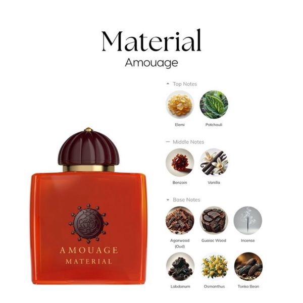 تستر عطر ادکلن آمواج متریال زنانه | Amouage Material