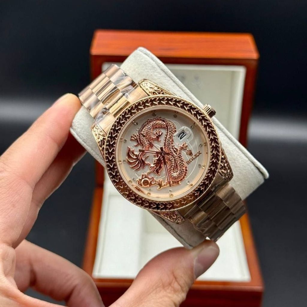 قیمت ارزان ساعت مچی مردانه رولکس طرح دراگون