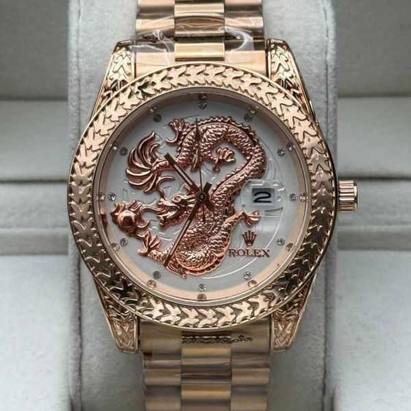 ساعت مچی مردانه رولکس طرح دراگون