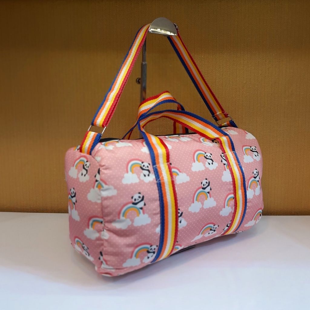 قیمت کیف دخترانه طرح پاندا رنگین کمان