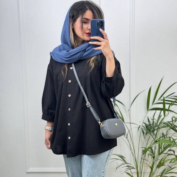 شومیز لنین یک طرفه پیله دار