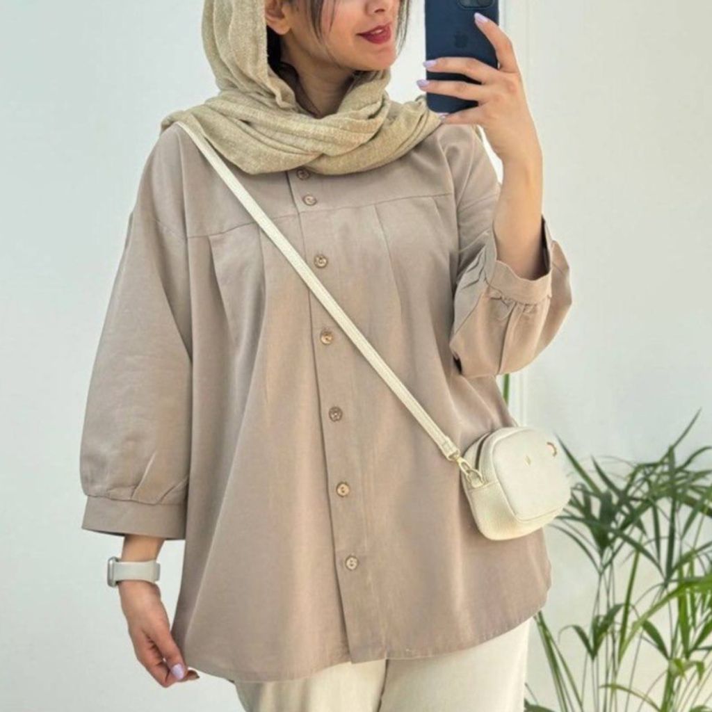 خرید انلاین شومیز لنین یک طرفه پیله دار