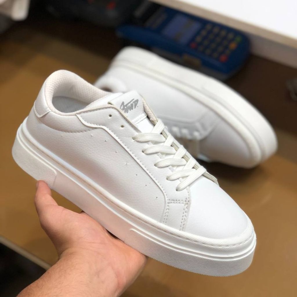 قیمت کفش ونس برشکا سفید مردانه دور دوخت