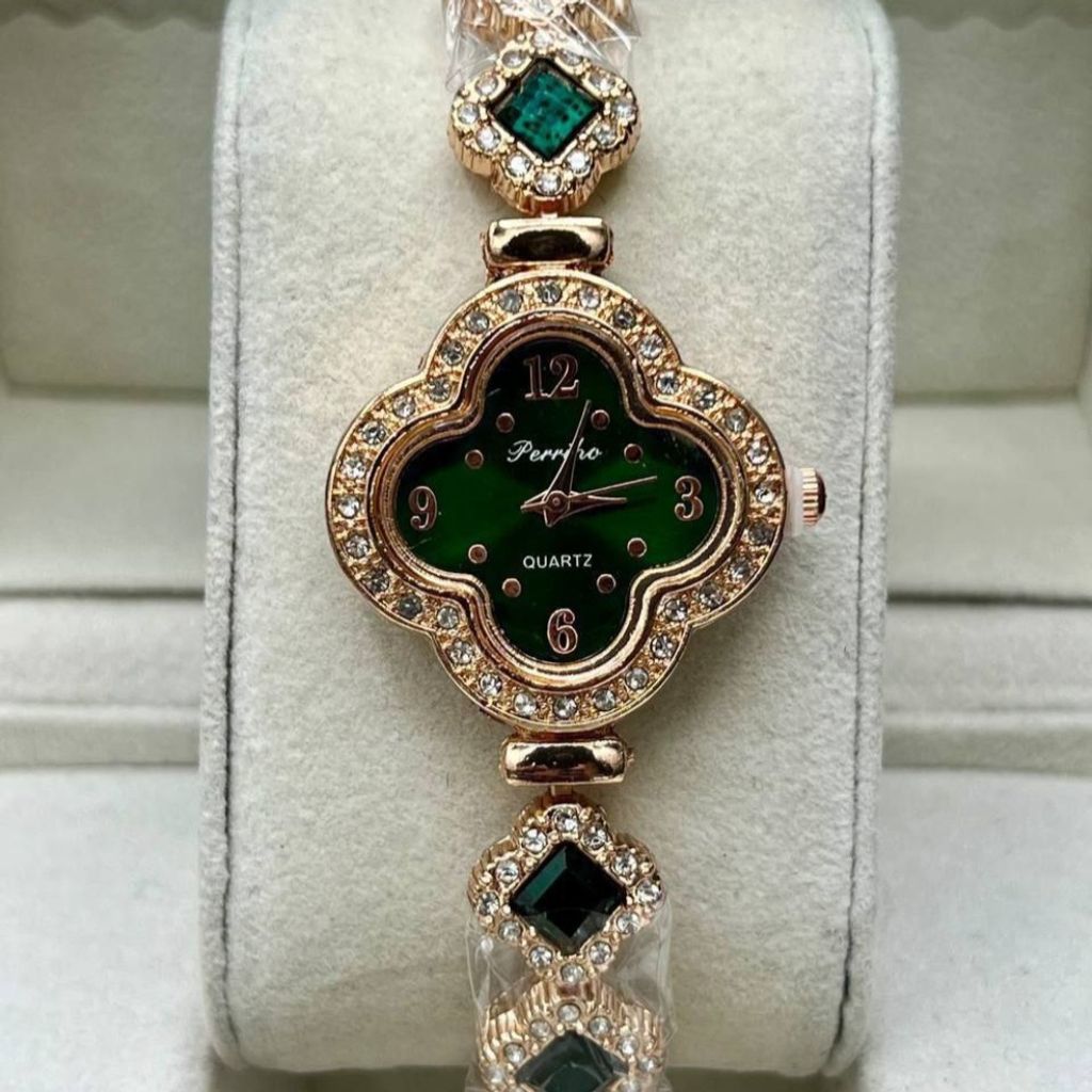 خرید آنلاین ساعت زنانه نگین رنگی