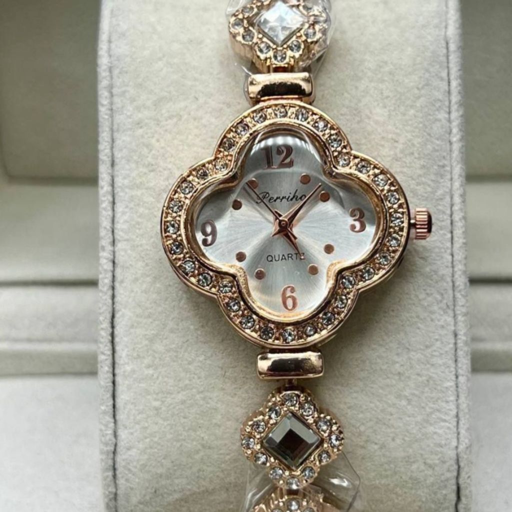 فروش اینترنتی ساعت زنانه نگین رنگی