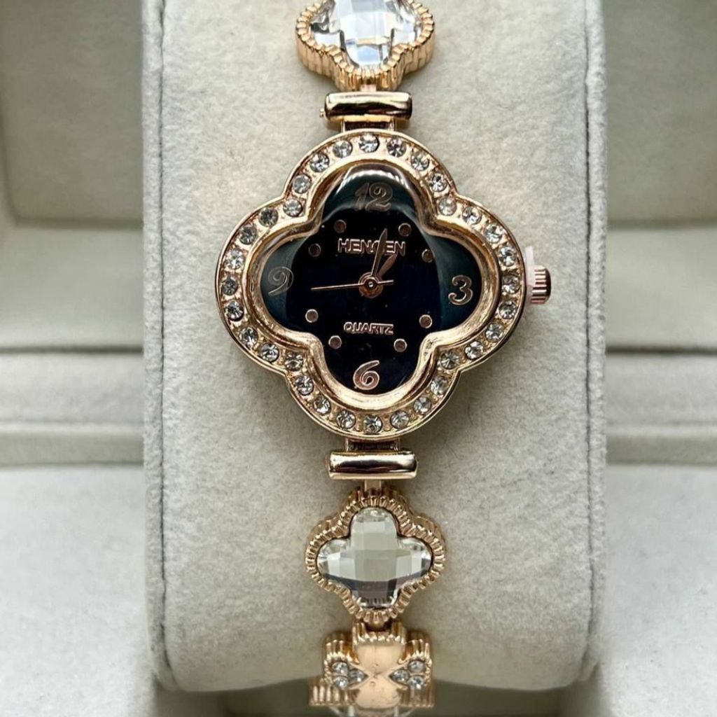 خرید اینترنتی ساعت زنانه نگین رنگی