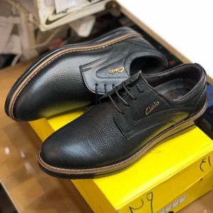 فروش اینترنتی کفش چرم مردانه بندی مدل بانکوک رنگ مشکی