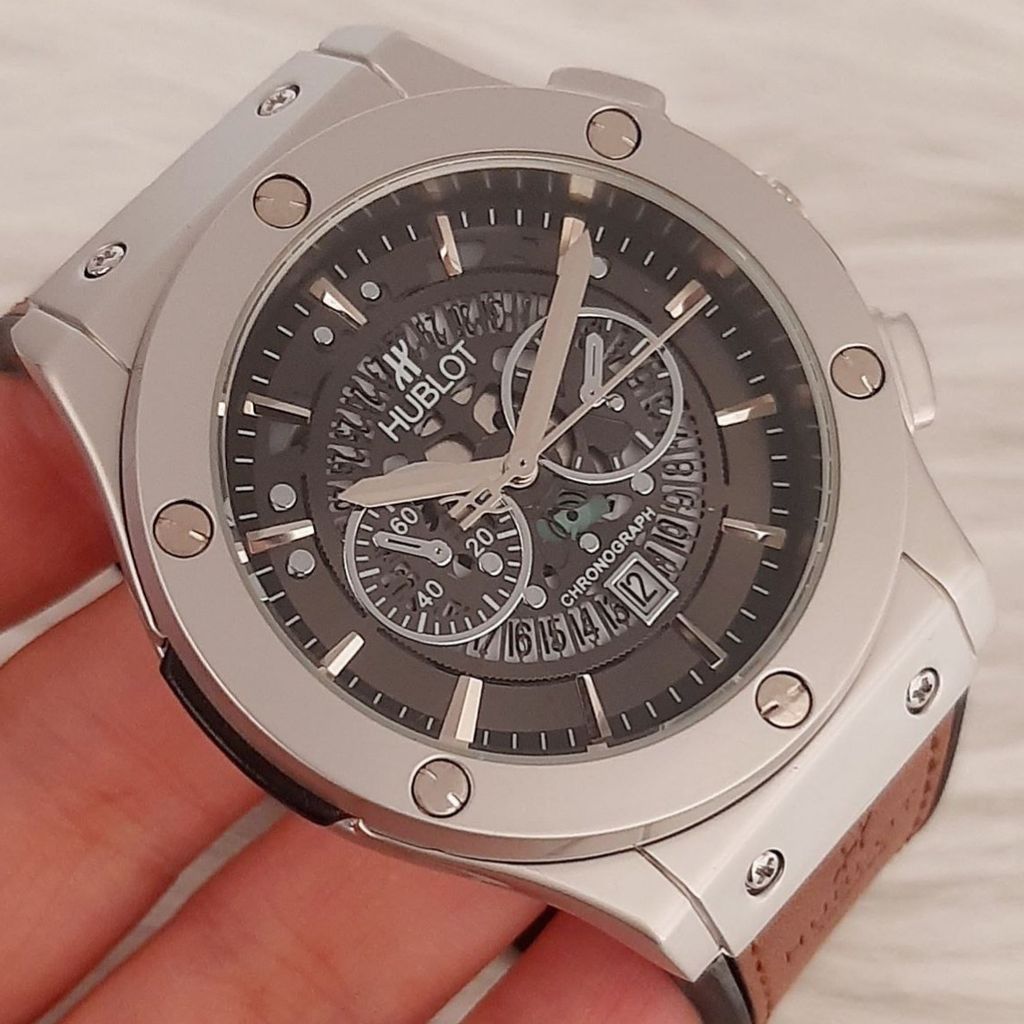 خرید آنلاین ساعت مردانه هابلوت – تک موتوره طرح اتومات