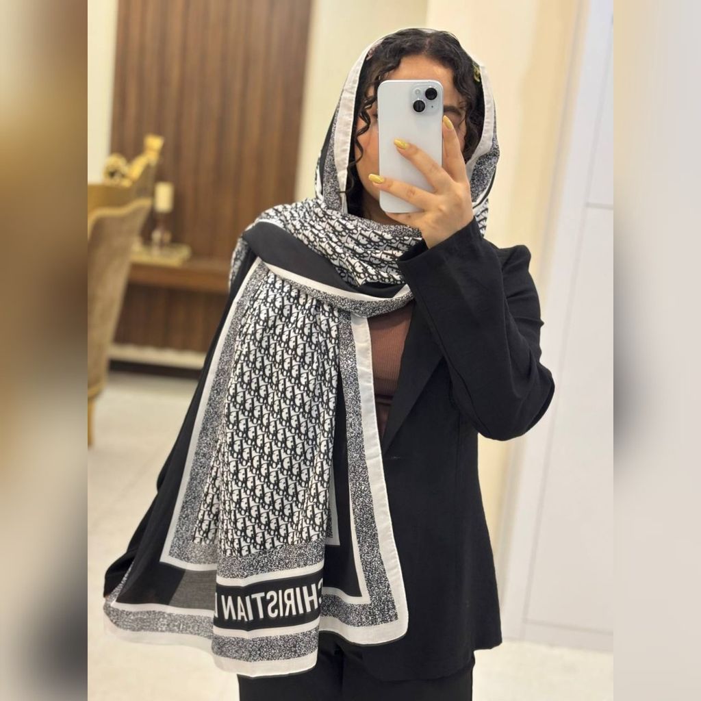 خرید انلاین شال دیور نخ پنبه تابستانه