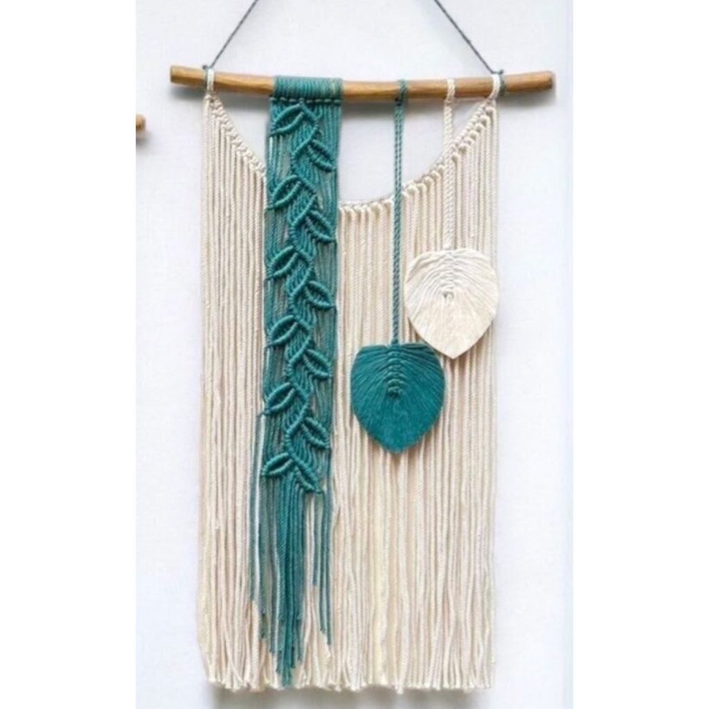 قیمت ارزان جوانه مکرومه بافی دکوراتیو مناسب هدیه