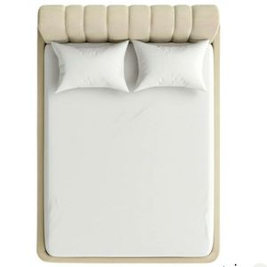 روتختی کشدار دونفره عرض 160 تترون ساده (رنگ سفید)