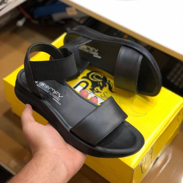 صندل دخترانه کشی تزریق مدل کافی رنگ مشکی