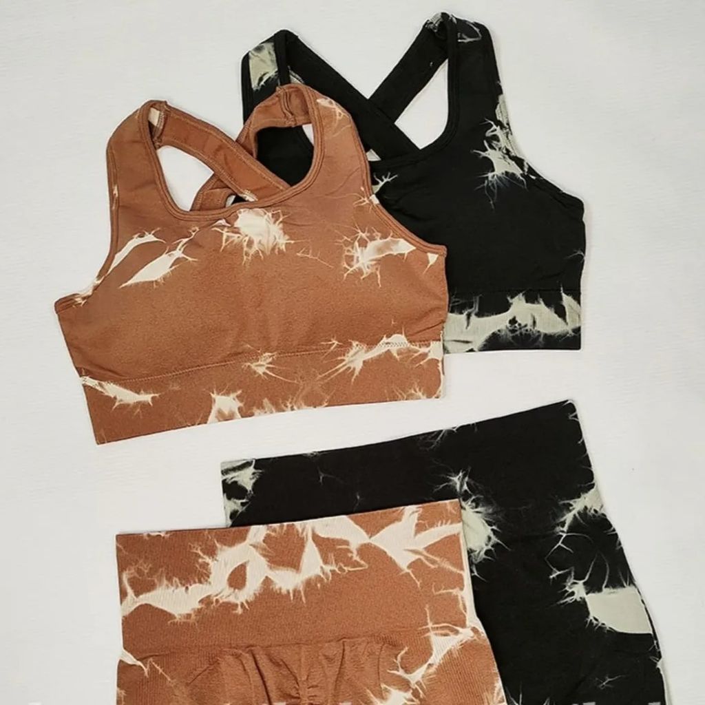 خرید انلاین ست نیمتنه پشت ضربدری و شورتک آبرنگی