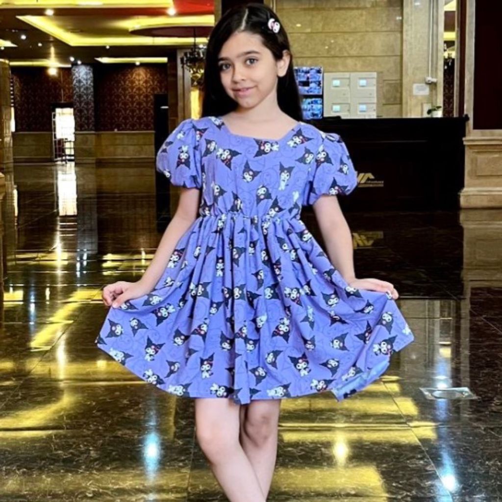 قیمت ارزان پیراهن دخترانه کرومی