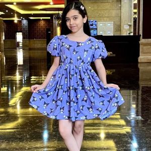 پیراهن دخترانه کرومی