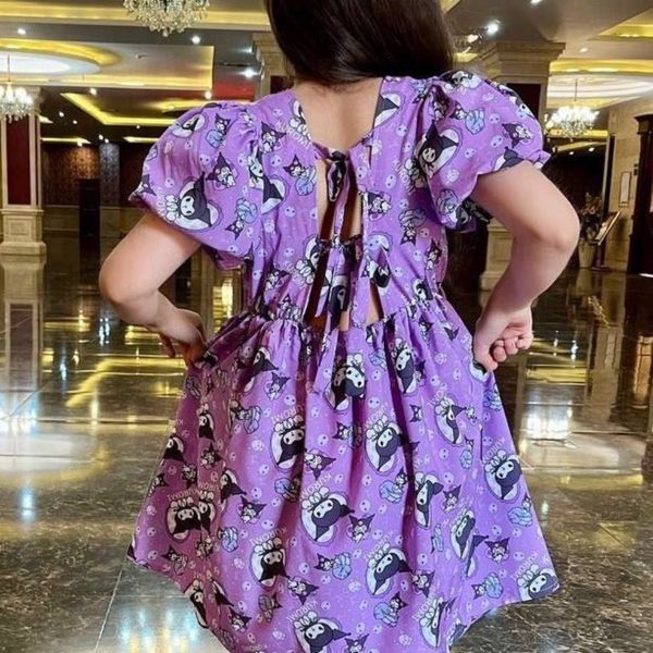 پیراهن دخترانه کرومی