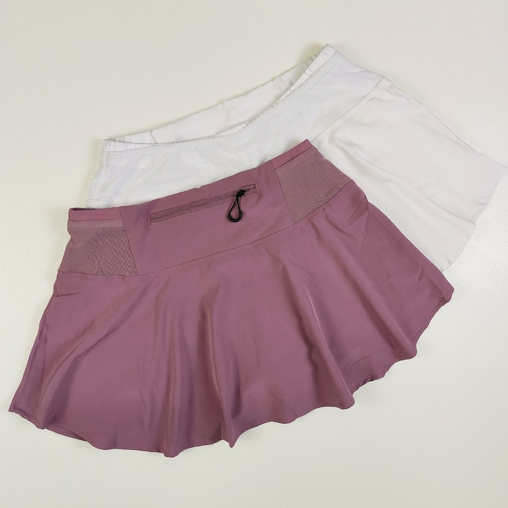 قیمت ارزان دامن ورزشی کشاله دار پشت جیب دار