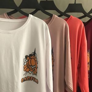 خرید انلاین تیشرت لانگ و لش گارفیلد