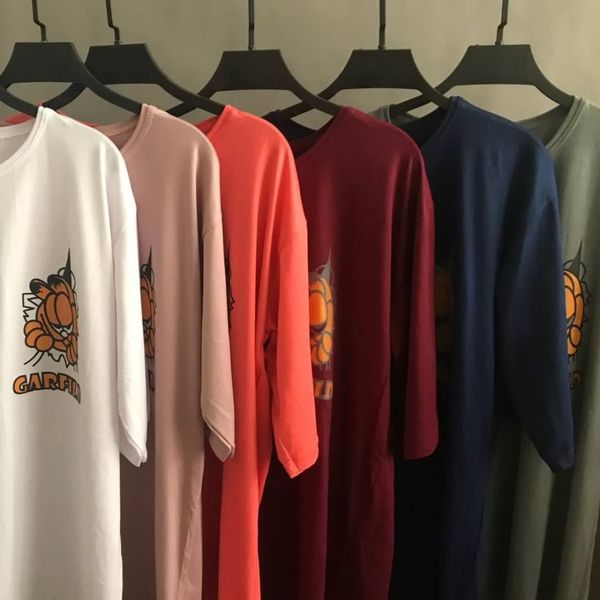 تیشرت لانگ و لش گارفیلد